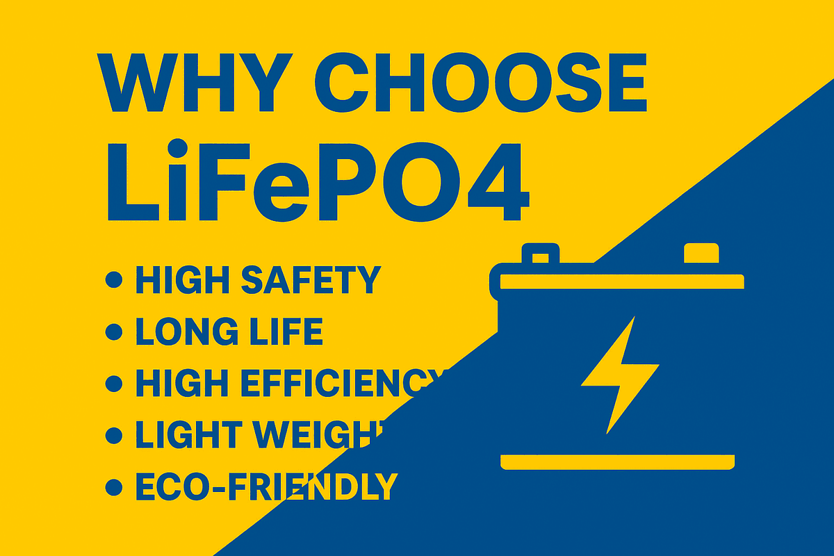 🔎 ما هي LiFePO4؟